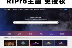  Wordpress模板日主题资源下载主题源码模板 RiPro v8.5 开心版