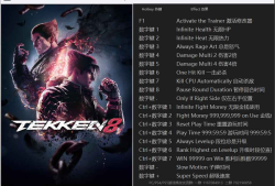 TEKKEN 8铁拳8修改器