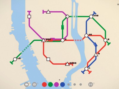 迷你地铁/迷你都市/模拟地铁/Mini Metro