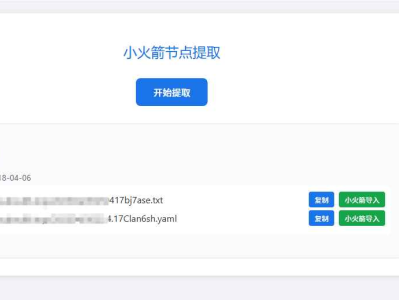 小火箭节点提取器源码
