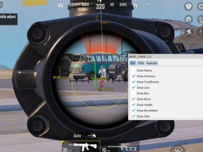 PUBG MOBILE 2.5 Gameloop模拟器作弊