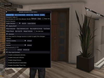 Wasabi Unlocker - 免费的GTA5辅助工具丨适用于V1.67版本