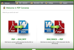 ASCOMP PDF Conversa Pro PDF转换工具 v3.011 便携版