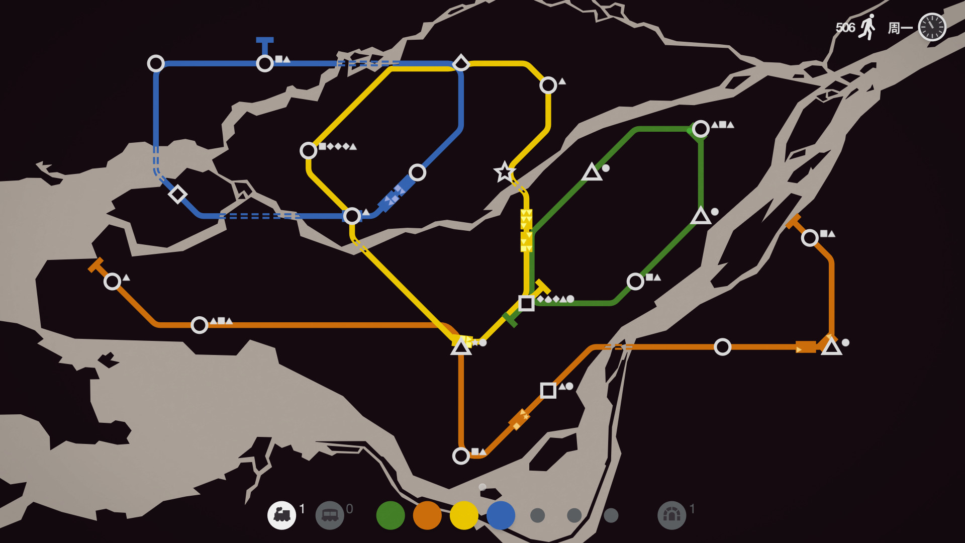 迷你地铁/迷你都市/模拟地铁/Mini Metro  第3张