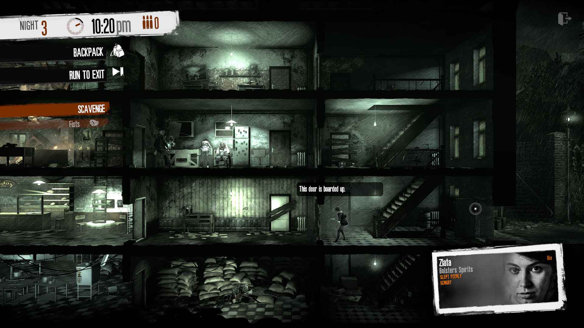 《这是我的战争完全版/This War of Mine: Complete Edition》V6.0.8|官中|支持键鼠.手柄|赠多项修改器|赠原声音乐|赠壁纸|容量2.61GB  第3张