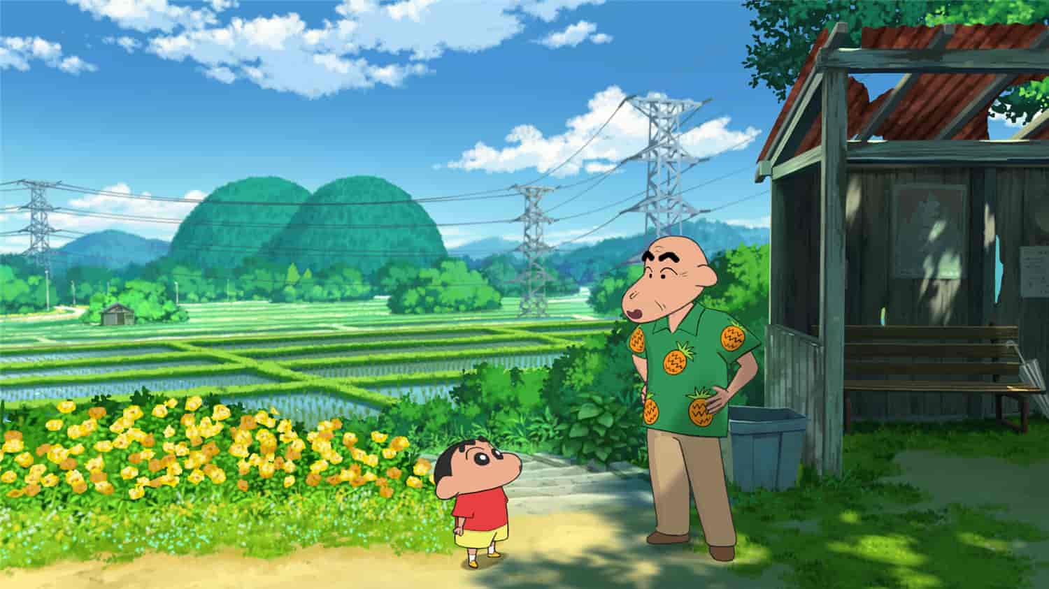 蜡笔小新“煤炭镇的小白”/Shin chan: Shiro and the Coal Town  第3张